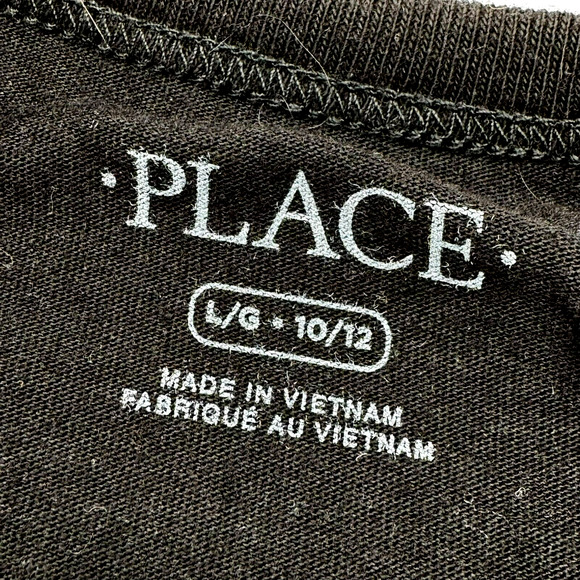 THE CHILDRENS PLACE Kids Large‎ Black Math School Astronaut Graphic Tee T-Shirt - Picture 4 of 8